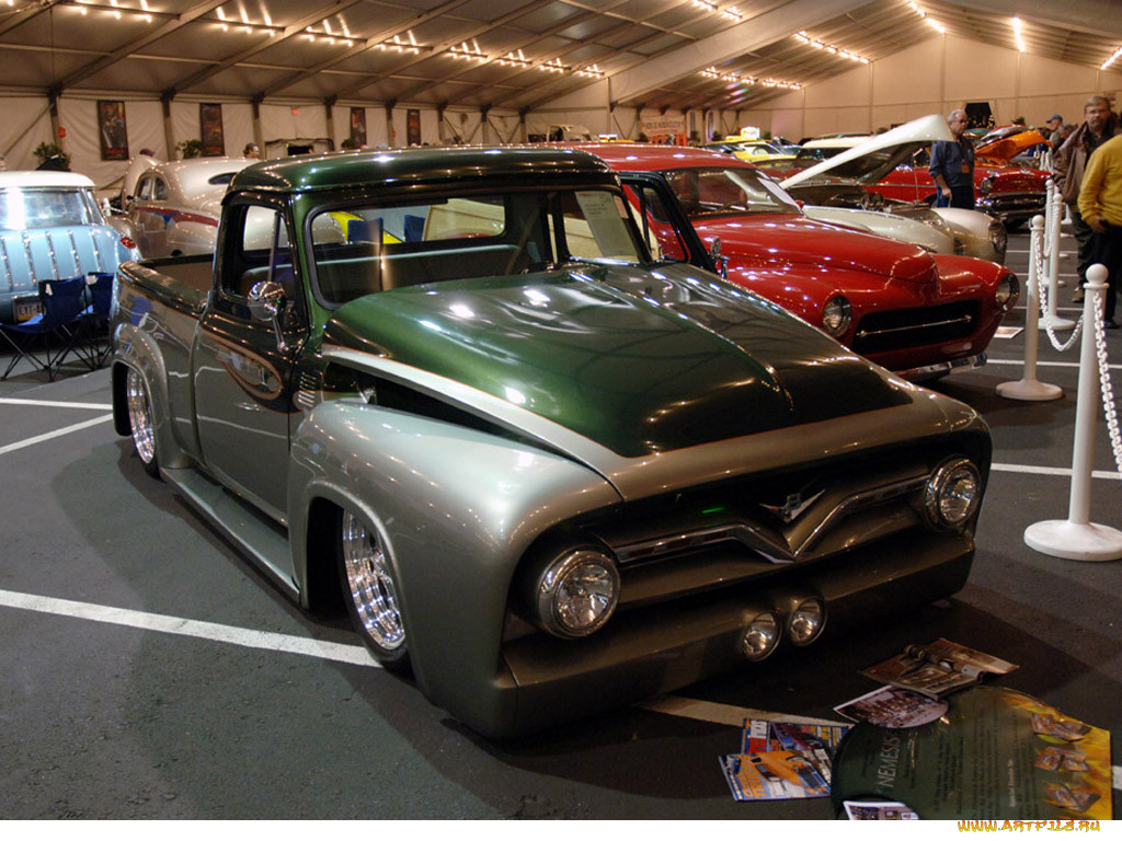 ford, , custom, pick, up